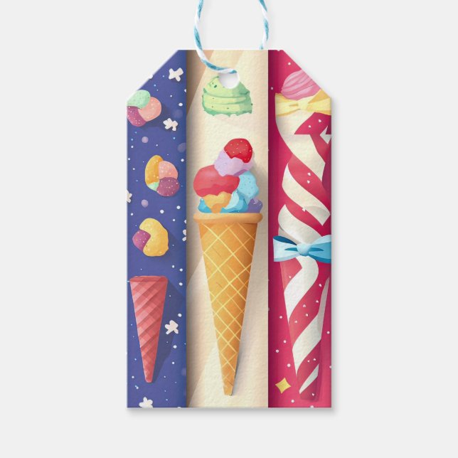 Ice Cream Presentetikett (Framsidan)