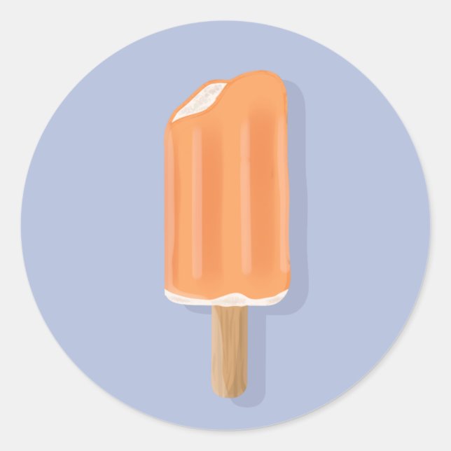 Ice Cream Pub Runt Klistermärke (Framsida)