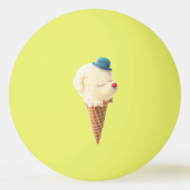 Ice Cream Puppy - Söt och kyl Pingisboll