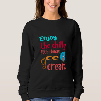 Ice Cream Quote har Coola med iskräm. T Shirt