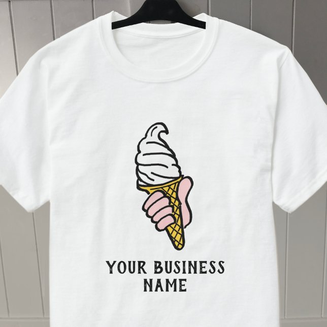 Ice Cream Salesman säljer Ice Cream T-Shirt (Skapare uppladdad)