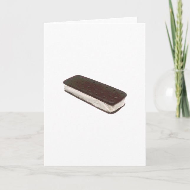 Ice Cream Sandwhich Kort (Framsida)
