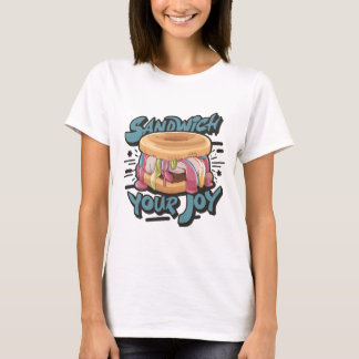Ice Cream Sandwich Din glädje T Shirt