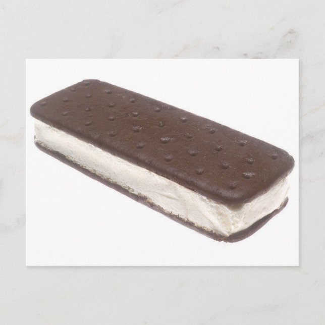 Ice Cream Sandwich Vykort (Framsida)