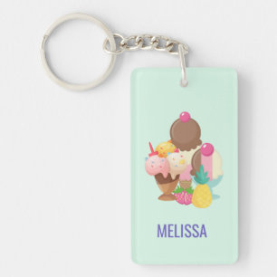 Ice Cream Scoops med Sprinkles