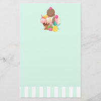 Ice Cream Scoops med Sprinkles