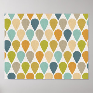 Ice Cream Shapes 2000-talskonst Poster