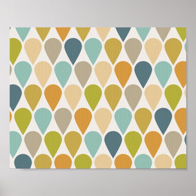Ice Cream Shapes 2000-talskonst Poster (Framsidan)
