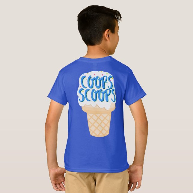 Ice Cream Shirt for Kids T (Hel baksida)