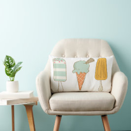 Ice Cream Shop-Noveltyn, sommar Lumbarkudde