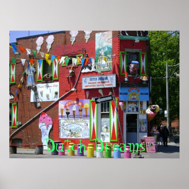 Ice Cream Shop Poster (Framsidan)