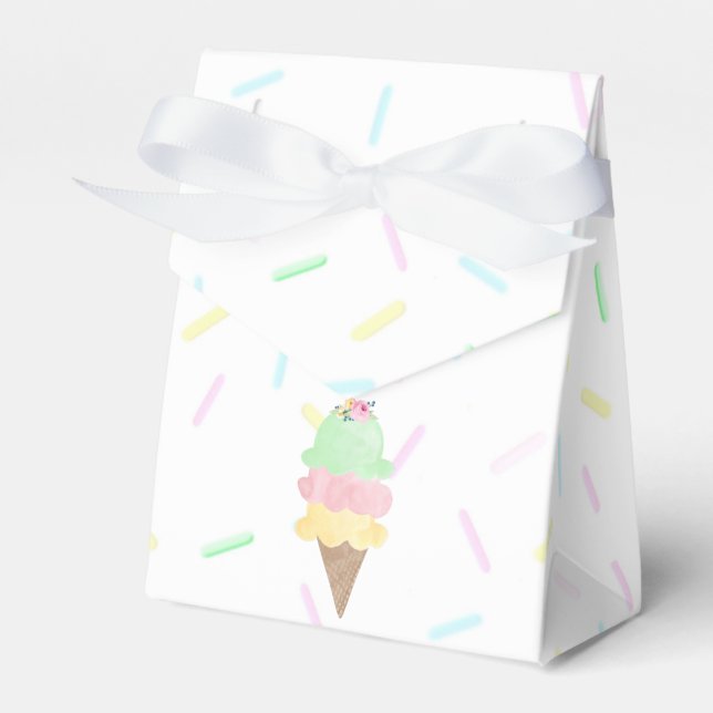 Ice Cream Shower Presentaskar (Framsidan Sidan)