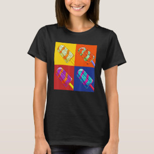 Ice Cream Sommarsötsaker Dessert Pop Ice Cream T Shirt