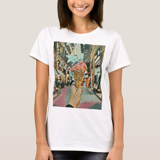 Ice cream sprinkles t shirt (Framsida)