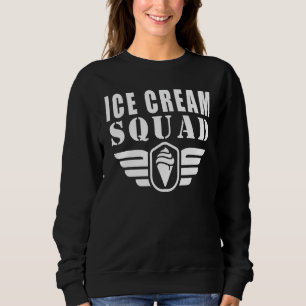 Ice Cream Squad Funny Citattecken T Shirt