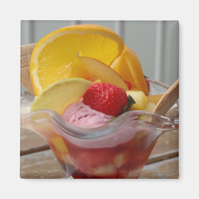 Ice Cream Sundae magnet (Framsidan)