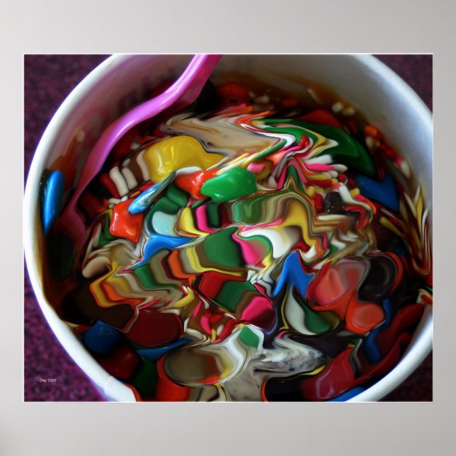 Ice Cream Sundae Poster (Framsidan)