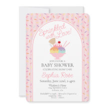 Ice Cream Sundae Sprinkled with Kärlek Baby Shower