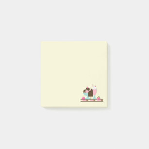 Ice Cream Sundae Summery Treats Post-it Block