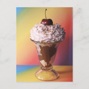Ice Cream Sundae Vykort