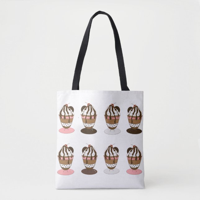 Ice Cream Sundaes Tygkasse (Framsida)