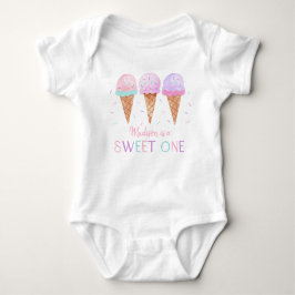 Ice Cream Sweet One Birthday T Shirt