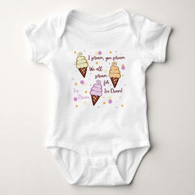 Ice Cream T Shirt (Framsida)