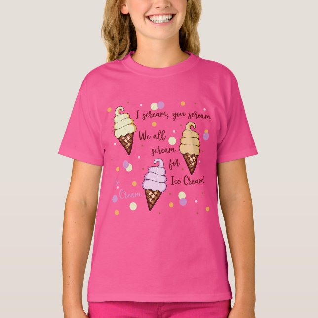 Ice Cream T-Shirt (Framsida)