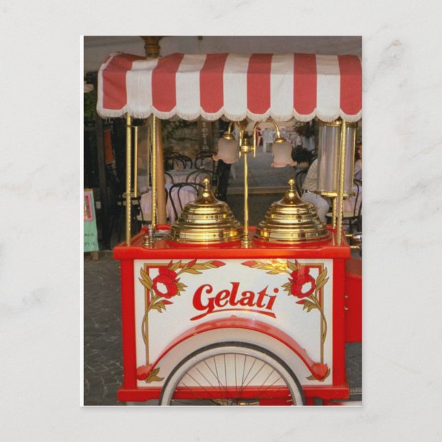 Ice Cream till försäljning Vykort (Framsida)