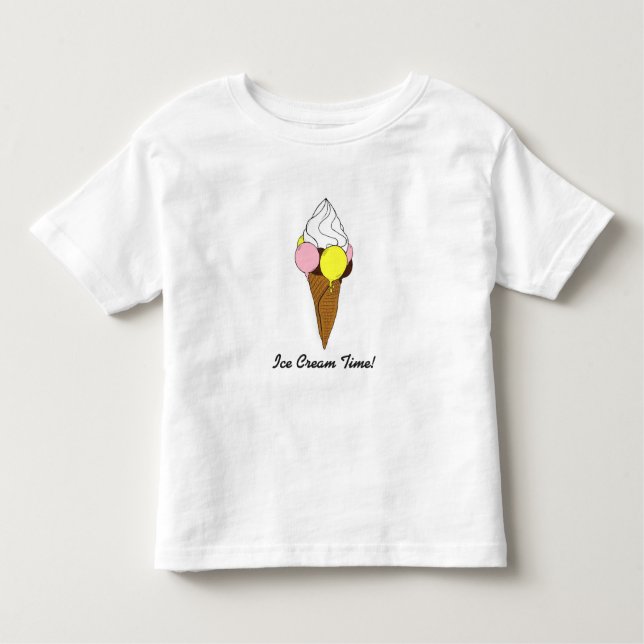 ICE Cream Time Shirt T-shirt (Framsida)