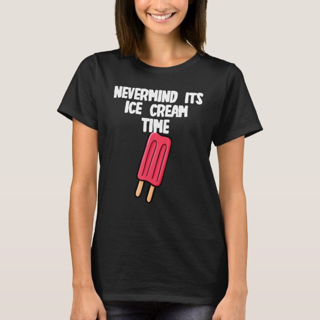 Ice Cream Time T Shirt (Framsida)