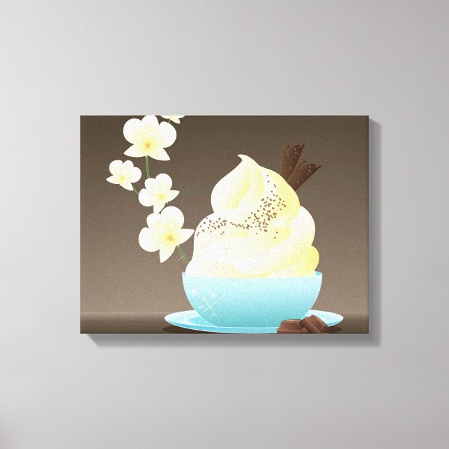 Ice Cream Treat Canvastryck (Framsida)