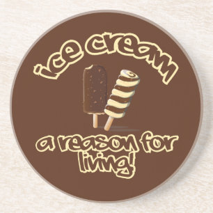 Ice Cream underlägg Sandsten