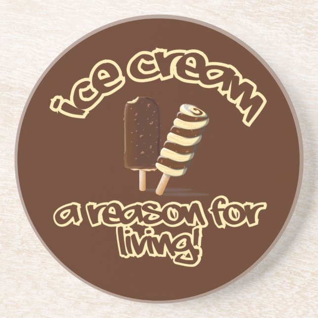 Ice Cream underlägg Sandsten (Framsidan)