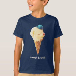 Ice Cream Valp – Söt & Lugn T Shirt