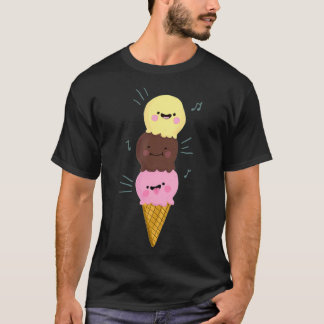 Ice Cream Van Driver Ice Cream Lastbil Ice Cream P T Shirt