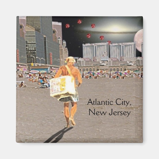 Ice Cream Vendor Magnet (Framsidan)