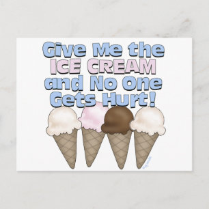 Ice Cream Vykort