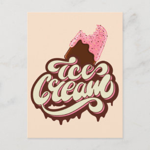 Ice Cream-vykort Vykort