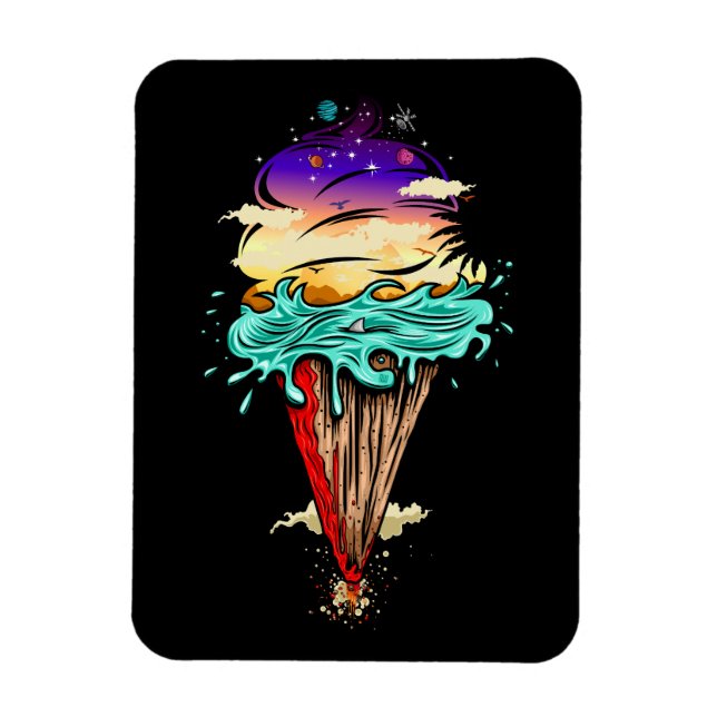Ice Cream World Magnet (Vertikal)