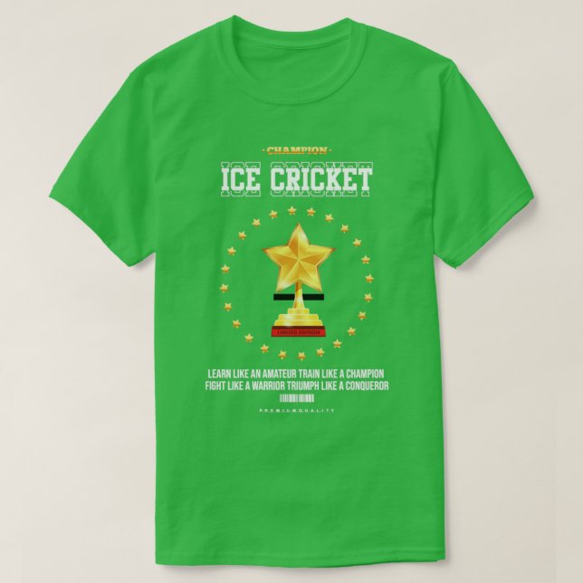 Ice cricket4 t shirt (Design framsida)