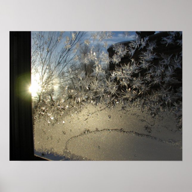 Ice Crystals Poster (Framsidan)