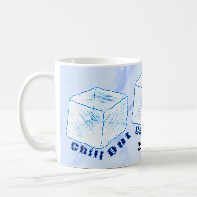 Ice Cube Chill Out Kaffemugg (Vänster)