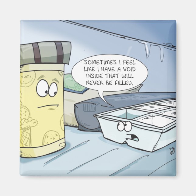 Ice Cube Tray Magnet (Framsidan)