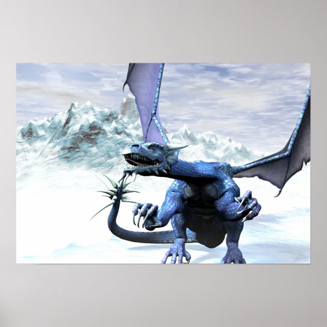 Ice Dragon Poster (Framsidan)