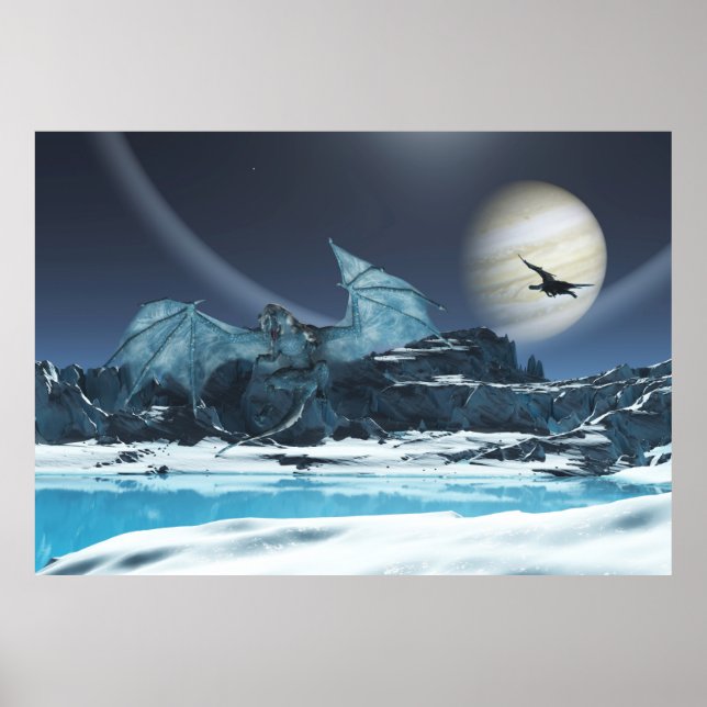 Ice Dragon Poster (Framsidan)