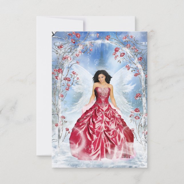 Ice Fairy Tack Kort (Framsida)