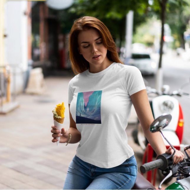 Ice Fantasy liggande T Shirt (Skapare uppladdad)