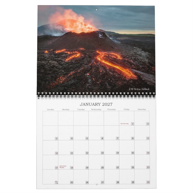 Ice & Fire 2024-kalender Kalender (Jan 2027)