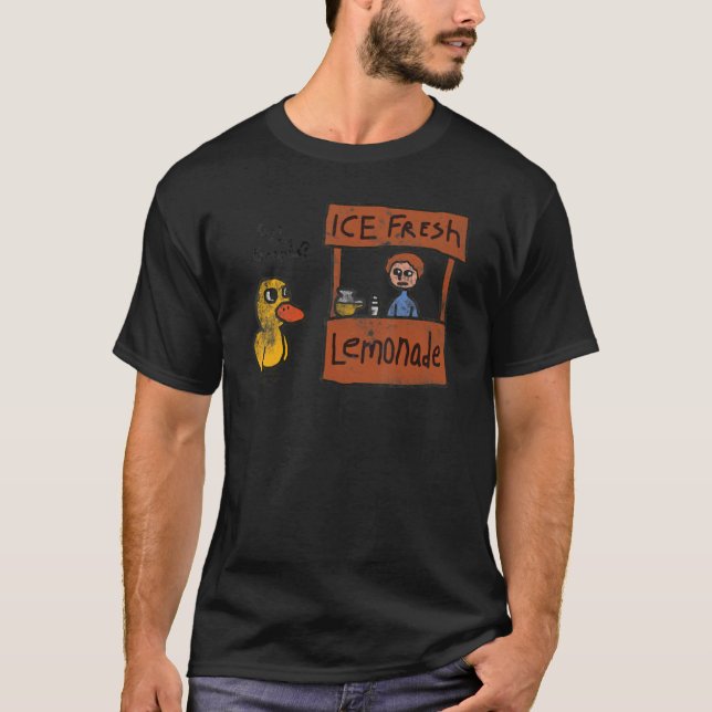 Ice Fresh Lemonade Shirt Duck Funny Got Any Grapes T Shirt (Framsida)